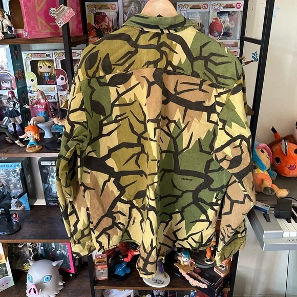 Vintage Predator Camo Shirt Long Sleeve Men’s Size 2XL Made In USA - Picture 2 of 7